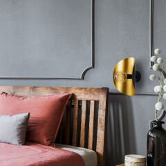 Aydinlatmadunyam Aplik BlackGold Eger-Mr-839