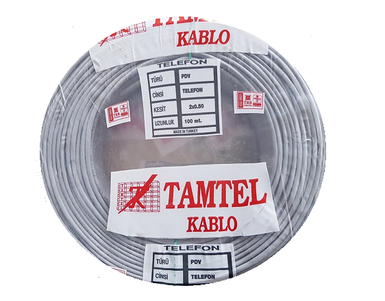 3 Çift Telefon Kablosu 100 Metre