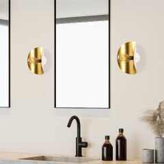 Aydinlatmadunyam Aplik WhiteGold Eger-Mr-840