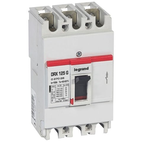 Legrand  DRX125 Sabit 3P 100A 20kA  LEG-027028