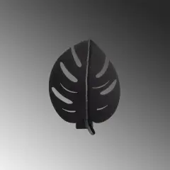 Aydinlatmadunyam Aplik Black Yaprak-Mr-843