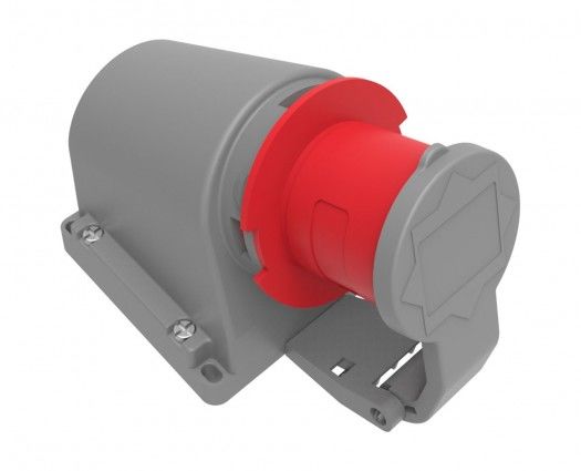 Bemis  5/16A. 90° Eğik Duvar Fiş (Yaylı Kapaklı) IP44 BC1-1505-2235