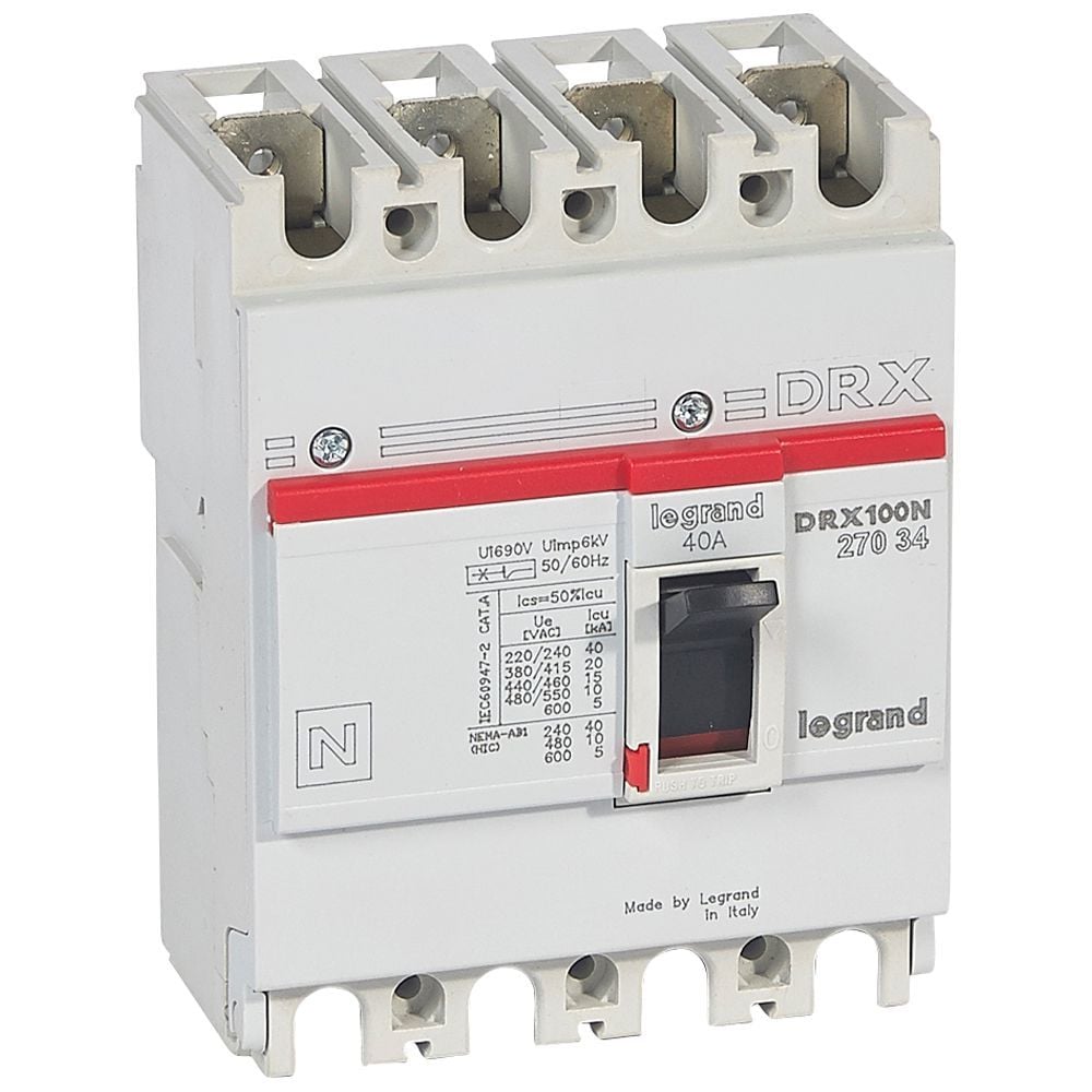 Legrand  DRX125 Sabit 4P 40A 20kA  LEG-027034