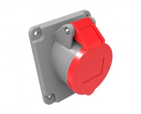 Bemis  5/16A. 45° Eğik Makine Priz IP44 BC1-1505-2420
