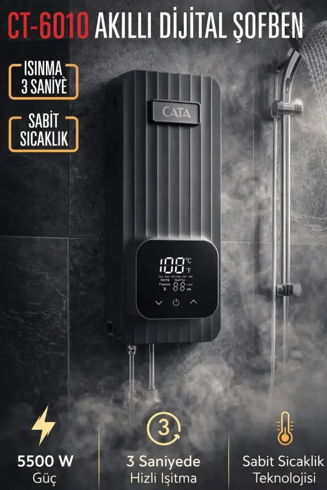 CATA Akilli Dijital Sofben 5500W CT-6010
