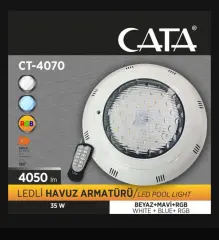 Cata CT-4070 Ledli Havuz Armatürü 35W  RGB