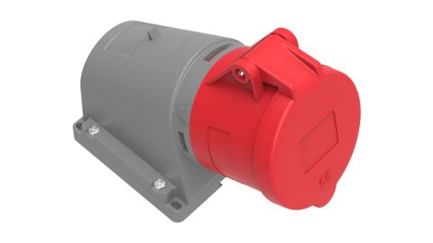 Bemis  5/16A. 90° Eğik Duvar Priz IP44 BC1-1505-2535