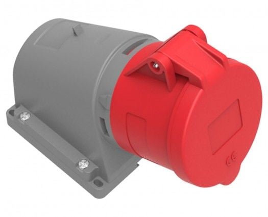 Bemis  5/16A. 90° Eğik Duvar Priz IP44 BC1-1505-2535