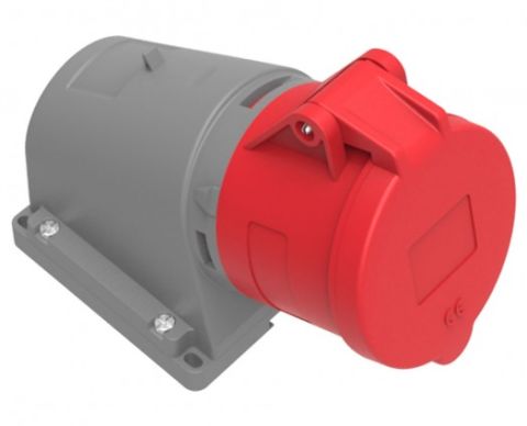Bemis  5/16A. 90° Eğik Duvar Priz IP44 BC1-1505-2535