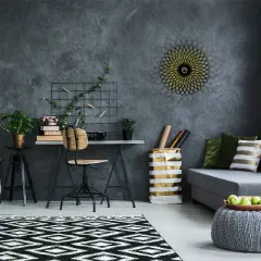 Aydinlatmadunyam Aplik Black Papatya-Mr-987