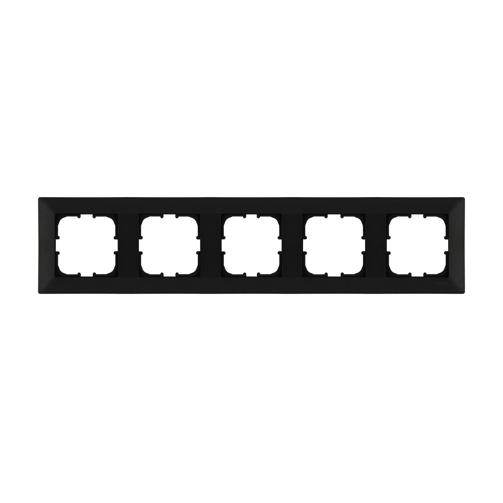 Exen Odak Metalik Siyah Besli Çerçeve