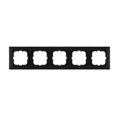 Exen Odak Metalik Siyah Besli Çerçeve