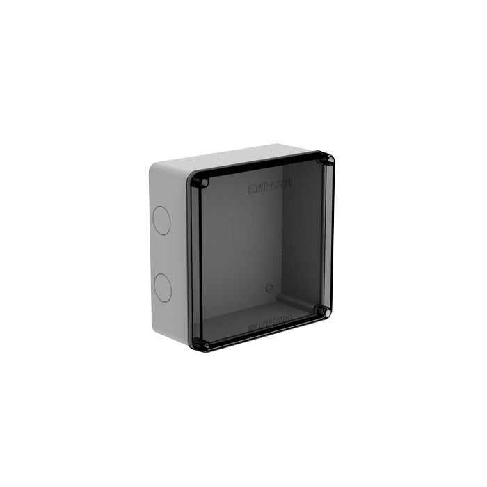 Cetsan 180 x 180 x 80 Termo Pls. Buat Şeffaf Kapaklı KB.0024-1