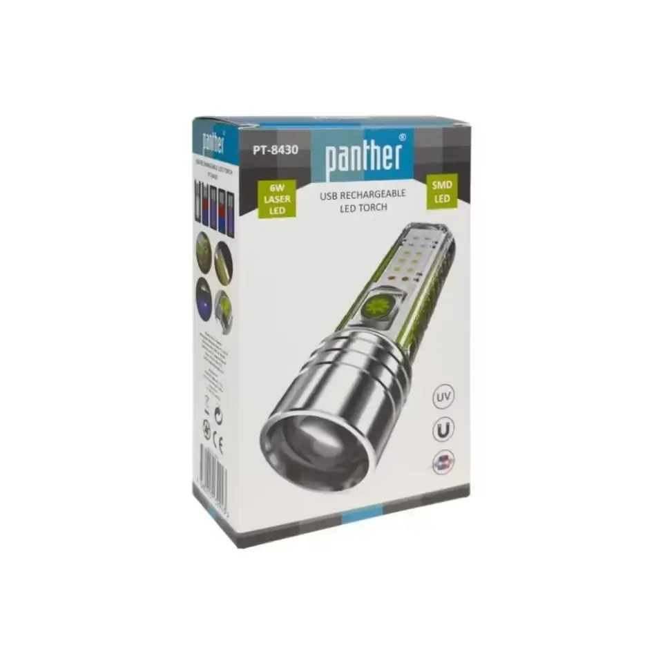 Panther Pt-8430 Usb Sarjli El Feneri