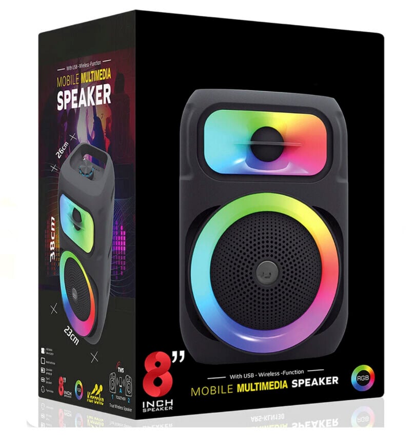 Platoon Pl-4671 Sd Usb Bluetooth Speaker