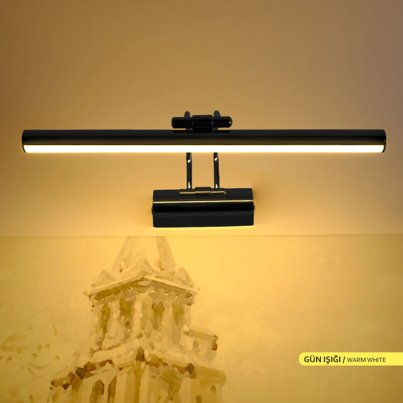 ACK 6W Siyah 3000K Led Tablo Aplıgı AH10-00101