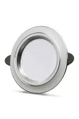 Cata CT-5257 6W Beyaz-Krom Zebra Led Spot Lamba