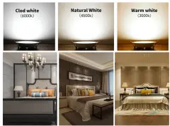 Cata CT-5257 6W Beyaz-Krom Zebra Led Spot Lamba