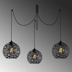Aydinlatmadunyam Sarkit Black Selcuklu-Mr-897