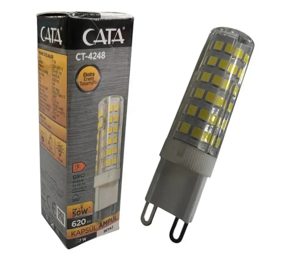 CATA CT-4248 7W Kapsül Ampül G9 Duy Beyaz Isik