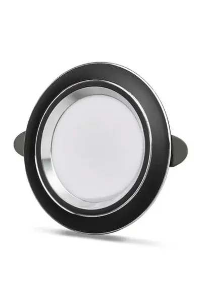 Cata CT-5258 6W Siyah-Krom Zebra Led Spot Lamba