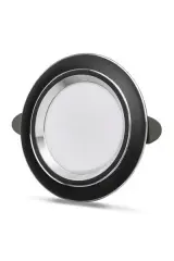 Cata CT-5258 6W Siyah-Krom Zebra Led Spot Lamba