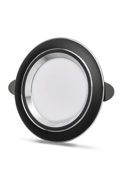 Cata CT-5258 6W Siyah-Krom Zebra Led Spot Lamba