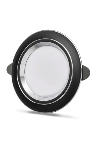 Cata CT-5258 6W Siyah-Krom Zebra Led Spot Lamba