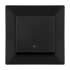 Exen Odak Metalik Siyah Kapi Otomatigi Anahtari Komple Takim