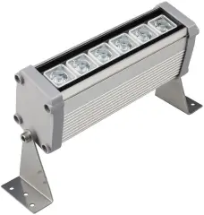 Aydınlatma Dünyam Wallwasher Duvar Aydınlatma 20 Cm 6 Watt Yeşil Işık