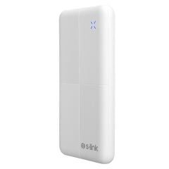 S-Link Ip-G12N 10000Mah Micro+Usb+ Type-C Giris+Çikis Beyaz. Tasinabilir Pil Sarj Cihazi Powerbank