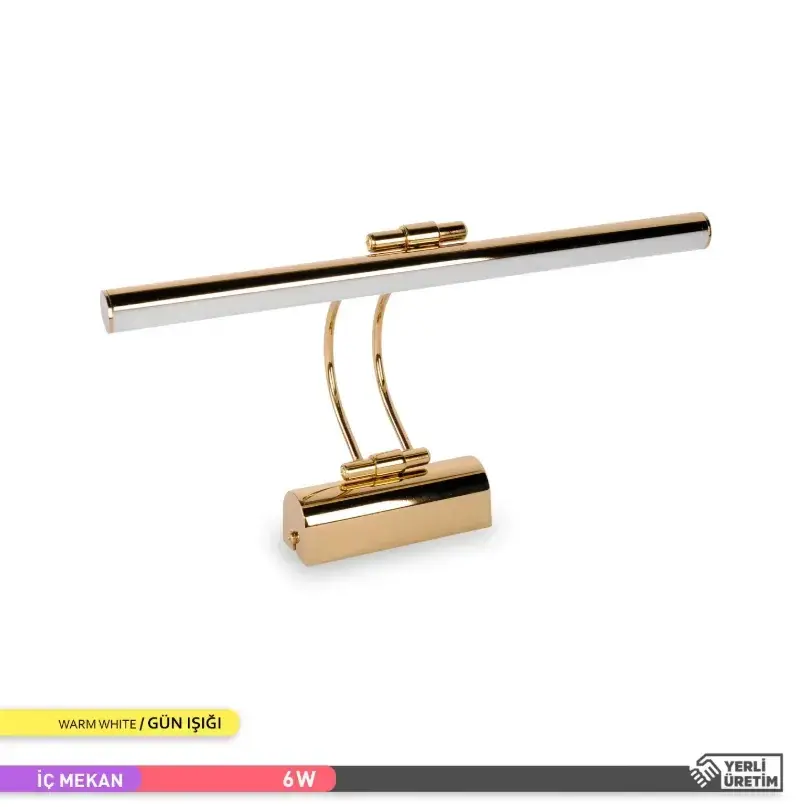 ACK 6W Gold 3000K Led Tablo Aplıgı AH10-00107