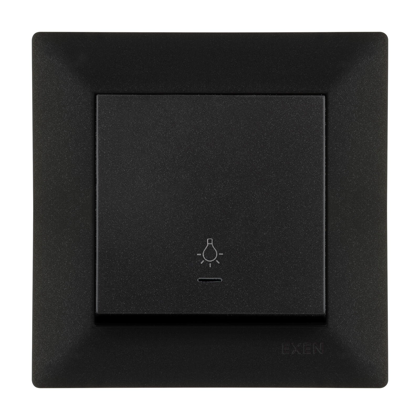 Exen Odak Metalik Siyah Isikli Light Anahtari Komple Takim