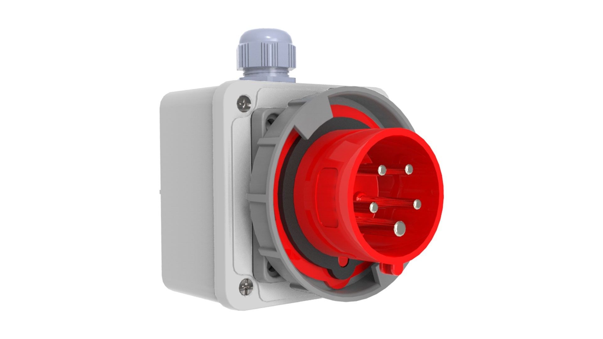 Bemis  5/16A. Duvar Fişi IP67 BC1-1505-7210