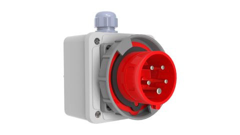 Bemis  5/16A. Duvar Fişi IP67 BC1-1505-7210