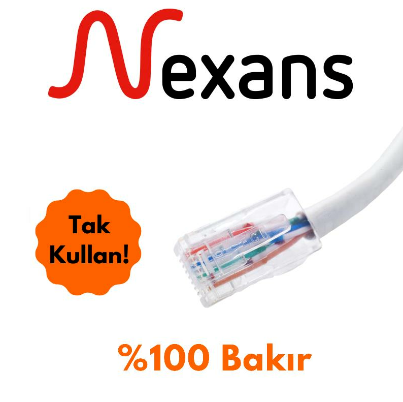 Nexans Cat6e Halogen Free LSZH 305mt Data Kablo