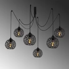 Aydinlatmadunyam Sarkit Black Selcuklu-Mr-899