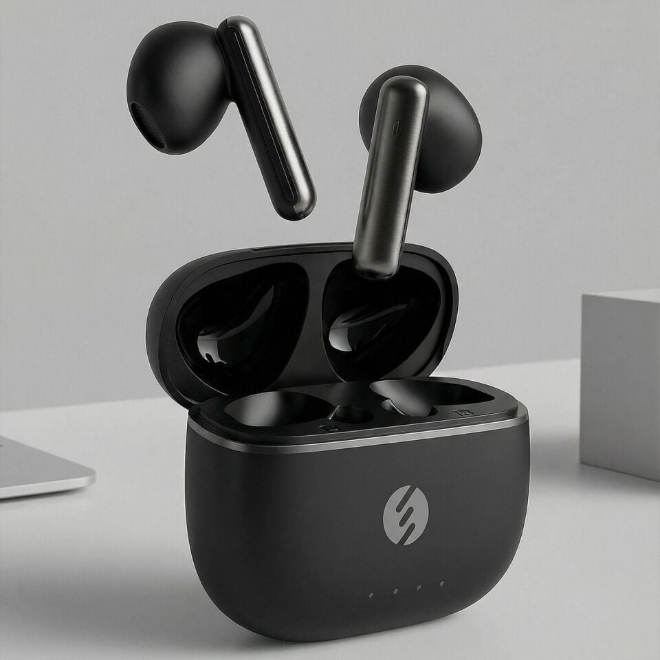 S-Link Weber G10 Siyah Dokunmatik Gerçek Kablosuz Bluetooth V5.1 Tws Mikrofonlu Kulaklik