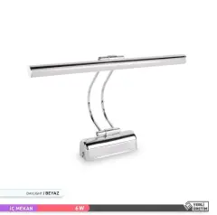 ACK 6W Krom 6500K Led Tablo Apliği AH10-00135