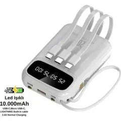 Acl Usb-C, Micro Usb-C, Lightning 1000 mAH PowerBank