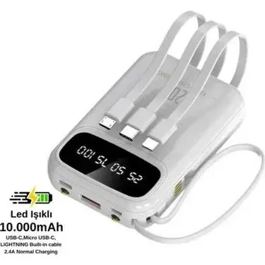 Acl Usb-C, Micro Usb-C, Lightning 1000 mAH PowerBank