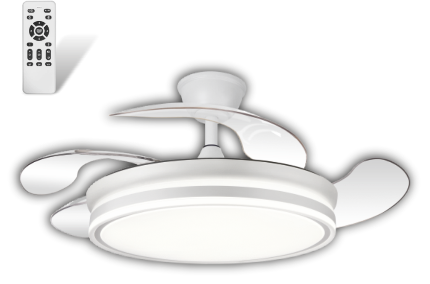 CATA Basel Fan Led 3 Renk 6400K-4000K-3200K CT-3003
