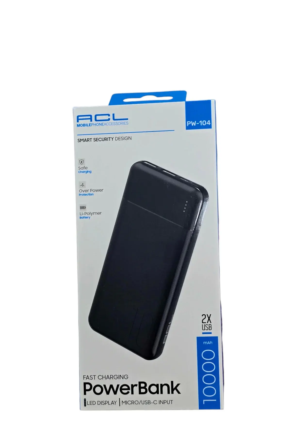 Acl 10.000MAH Bataryasi ile Tasinabilir Powerbank USB Typ-C Hizli Sarj