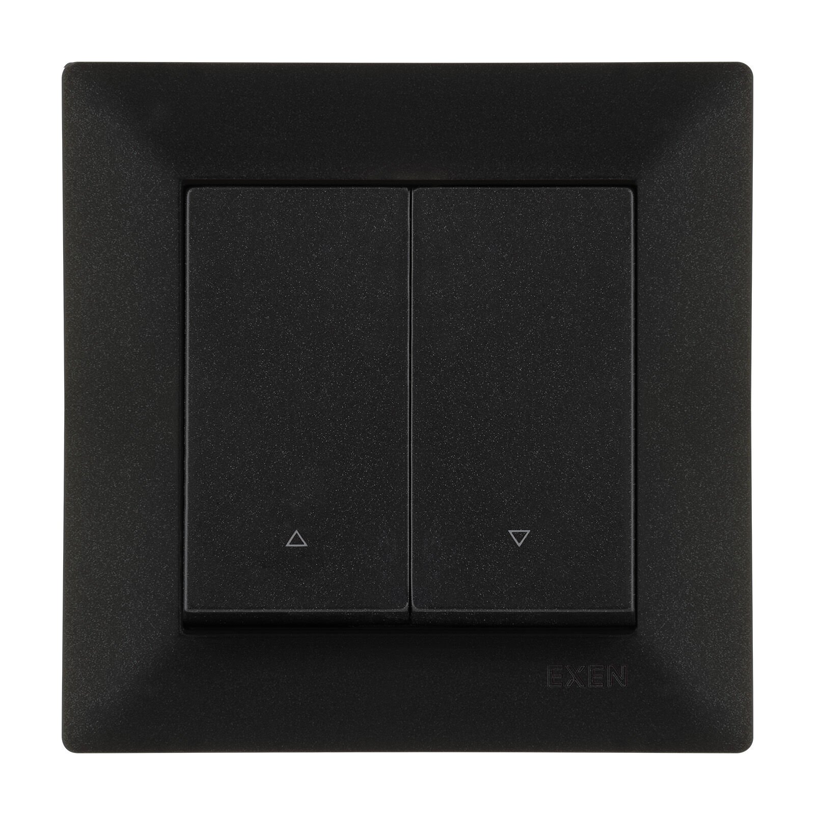 Exen Odak Metalik Siyah Jaluzi Kumanda Anahtari Komple Takim