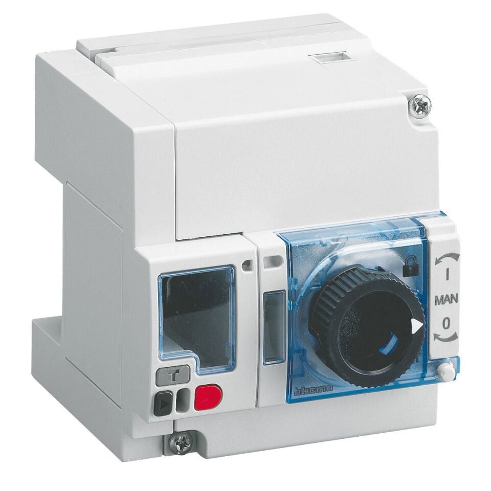 Legrand  DPX³ 160/250serisi kompakt şalterler için 24V  - 230V AC/DC öne montaj motor LEG-421061