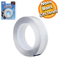 Bondit 1Mt Çift Tarafli Nano Bant