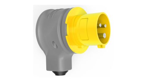 Bemis  3/32A. 90° Eğik Döner Fiş IP44 BC1-3303-2130