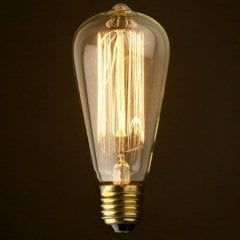 Rustik Ampul 40W E27 Duylu Halojenli Flamanlı Edıson