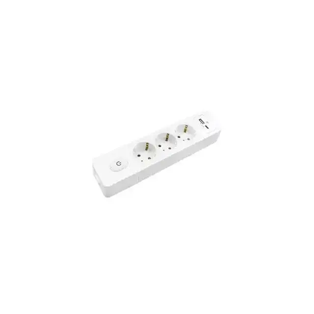 Seldur Üçlü Anahtarli USB Sarjli (12W) Toprakli Priz, 2m, ÇK G3TU21x