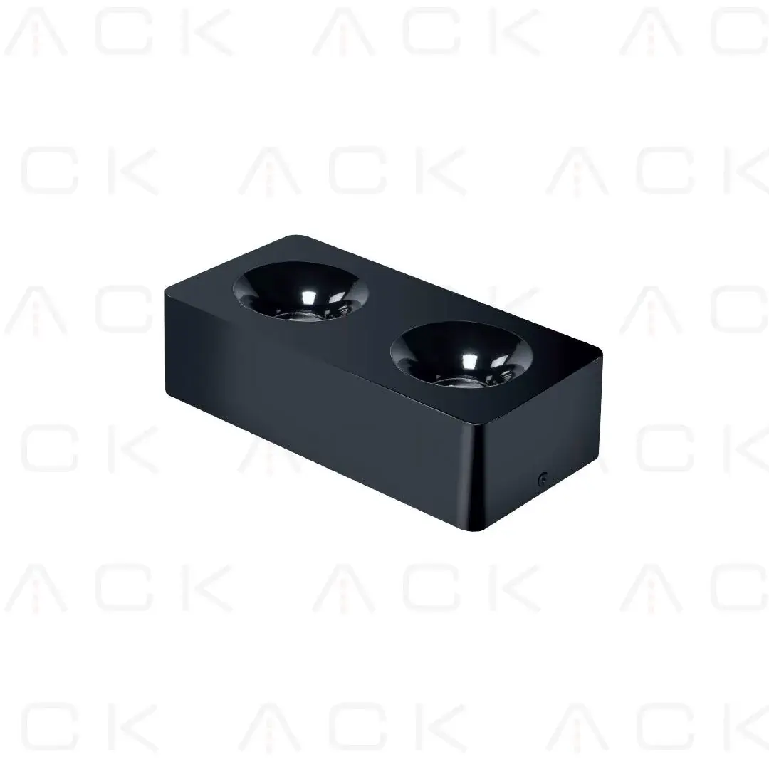 ACK Sıva Üstü Tavan Armatürü 2*10W 3000K Siyah AH12-01201